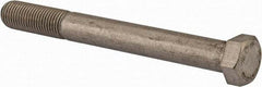 Value Collection - 7/16-20 UNF, 4" Length Under Head Hex Head Cap Screw - Partially Threaded, Grade 18-8 Stainless Steel, Uncoated, 5/8" Hex - Benchmark Tooling