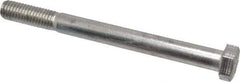 Value Collection - 1/2-13 UNC, 5-1/2" Length Under Head Hex Head Cap Screw - Partially Threaded, Grade 18-8 Stainless Steel, Uncoated, 3/4" Hex - Benchmark Tooling