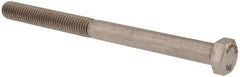 Value Collection - 1/2-13 UNC, 6-1/2" Length Under Head Hex Head Cap Screw - Partially Threaded, Grade 18-8 Stainless Steel, Uncoated, 3/4" Hex - Benchmark Tooling