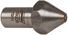 Norton - 1/2 Carat Single Point Diamond Dresser - 1-7/16" Long x 7/16" Shank Diam, 5/8" Diam Head - Benchmark Tooling