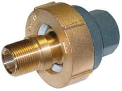 Barco - 4-1/4" Pipe, 4-1/4" Flange Thickness, Straight Casing, Straight Ball Swivel Joint - Bronze Ball & Nut with Iron Body, 300 psi Water, 200 psi Steam, Size Code 20, NPT Ends - Benchmark Tooling