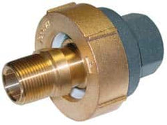 Barco - 5" Pipe, 5" Flange Thickness, Straight Casing, Straight Ball Swivel Joint - Bronze Ball & Nut with Iron Body, 300 psi Water, 200 psi Steam, Size Code 24, NPT Ends - Benchmark Tooling