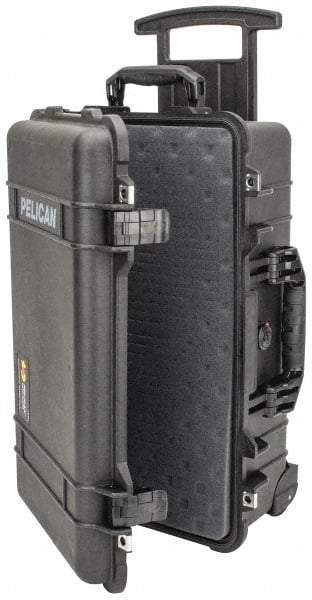 Pelican Products, Inc. - 13-13/16" Wide x 13-13/16" Deep x 9" High, Clamshell Hard Case - Black, Polypropylene - Benchmark Tooling