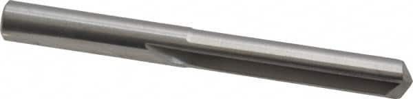 Hertel - 17/64", 140° Point, Solid Carbide Straight Flute Drill Bit - Benchmark Tooling