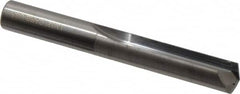 Hertel - 13/32", 140° Point, Solid Carbide Straight Flute Drill Bit - Benchmark Tooling