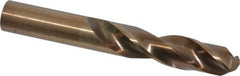 Hertel - 19/32" 135° Spiral Flute Cobalt Screw Machine Drill Bit - Benchmark Tooling