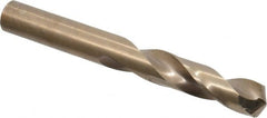 Hertel - 0.386" 135° Spiral Flute Cobalt Screw Machine Drill Bit - Benchmark Tooling