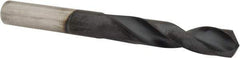 Hertel - 0.277" 135° Spiral Flute Cobalt Screw Machine Drill Bit - TiAlN Finish, Right Hand Cut, 1-1/2" Flute Length, 2-11/16" OAL, Split Point, Straight Shank - Benchmark Tooling