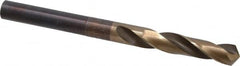 Hertel - 33/64" Drill, 118° Point, Cobalt Silver Deming & Reduced Shank Drill Bit - Benchmark Tooling