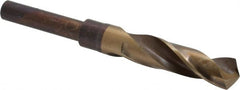 Hertel - 23/32" Drill, 118° Point, Cobalt Silver Deming & Reduced Shank Drill Bit - Benchmark Tooling