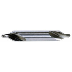 Hertel - #8 Plain Cut 60° Incl Angle Solid Carbide Combo Drill & Countersink - Benchmark Tooling