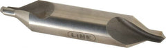 Hertel - #7 Plain Cut 60° Incl Angle High Speed Steel Combo Drill & Countersink - Benchmark Tooling