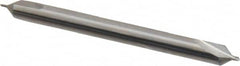 Hertel - #0 Plain Cut 82° Incl Angle Solid Carbide Combo Drill & Countersink - Benchmark Tooling