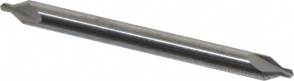 Hertel - #1 Plain Cut 60° Incl Angle Solid Carbide Combo Drill & Countersink - Benchmark Tooling