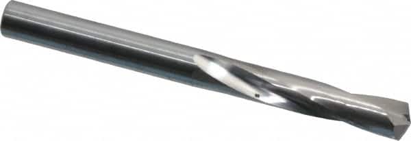 Hertel - 7/32" 135° Spiral Flute Solid Carbide Screw Machine Drill Bit - Benchmark Tooling
