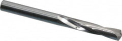 Hertel - 7/32" 135° Spiral Flute Solid Carbide Screw Machine Drill Bit - Benchmark Tooling