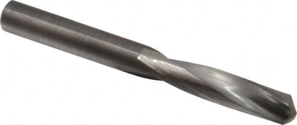 Hertel - 7mm 135° Spiral Flute Solid Carbide Screw Machine Drill Bit - Benchmark Tooling