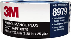 3M - 60 Yd x 24mm x 12.1 mil Blue Duct Tape - Benchmark Tooling