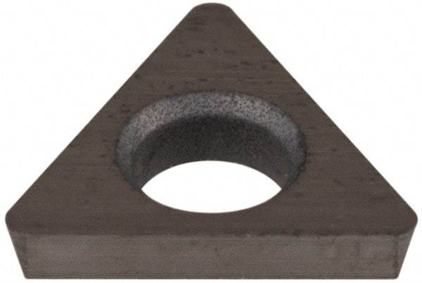 Hertel - TDHB1.280.751 Grade HT540B Carbide Boring Insert - Uncoated, 60° Triangle, 15° Relief Angle, 5/32" Inscr Circle, 3/64" Thick, 1/64" Corner Radius - Benchmark Tooling