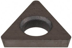 Hertel - TDHB1.280.751 Grade HT540B Carbide Boring Insert - Uncoated, 60° Triangle, 15° Relief Angle, 5/32" Inscr Circle, 3/64" Thick, 1/64" Corner Radius - Benchmark Tooling
