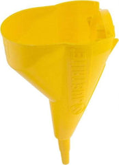 Justrite - 11-1/4 Inch Long, Safety Can Poly Funnel - 1/2 Inch Diameter, Compatible with Type I Safety Cans - Benchmark Tooling