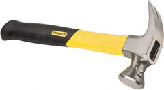 Stanley - 1-1/4 Lb Head, Straight Rip Claw Nail Hammer - 13" OAL, Carbon Steel Head, Graphite Handle with Grip - Benchmark Tooling