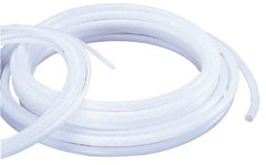 Made in USA - 5/16" ID x 9/16" OD, 1/8" Wall Thickness, Cut to Length (100' Standard Length) Ester Urethane Tube - Natural, 100 Max psi, 85 Shore A Hardness - Benchmark Tooling