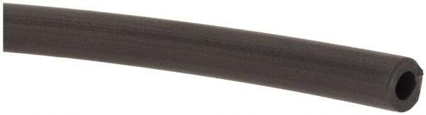 Made in USA - 1/8" ID x 1/4" OD, 1/16" Wall Thickness, Cut to Length (50' Standard Length) TPE Tube - Black, 64 Shore A Hardness - Benchmark Tooling