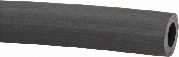 Made in USA - 1/4" ID x 7/16" OD, 3/32" Wall Thickness, Cut to Length (50' Standard Length) TPE Tube - Black, 64 Shore A Hardness - Benchmark Tooling