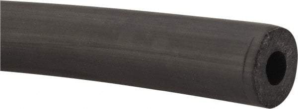 Made in USA - 1/4" ID x 5/8" OD, 3/16" Wall Thickness, Cut to Length (50' Standard Length) TPE Tube - Black, 64 Shore A Hardness - Benchmark Tooling