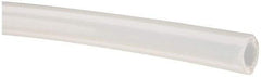 Made in USA - 3/16" ID x 5/16" OD, 1/16" Wall Thickness, Cut to Length (100' Standard Length) LLDPE Tube - Natural, 268 Max psi, 44 Shore D Hardness - Benchmark Tooling