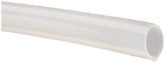 Made in USA - 1/2" ID x 5/8" OD, 1/16" Wall Thickness, Cut to Length (100' Standard Length) LLDPE Tube - Natural, 119 Max psi, 44 Shore D Hardness - Benchmark Tooling