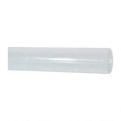 Made in USA - 3/4" ID x 7/8" OD, 1/16" Wall Thickness, Cut to Length (100' Standard Length) LLDPE Tube - Natural, 82 Max psi, 44 Shore D Hardness - Benchmark Tooling