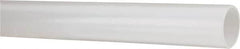 Made in USA - 1" ID x 1-1/8" OD, 1/16" Wall Thickness, Cut to Length (100' Standard Length) LLDPE Tube - Natural, 63 Max psi, 44 Shore D Hardness - Benchmark Tooling