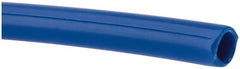 Made in USA - 1/4" ID x 3/8" OD, 1/16" Wall Thickness, Cut to Length (100' Standard Length) LLDPE Tube - Blue, 214 Max psi, 44 Shore D Hardness - Benchmark Tooling