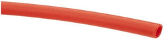 Made in USA - 1/4" ID x 3/8" OD, 1/16" Wall Thickness, Cut to Length (100' Standard Length) LLDPE Tube - Orange, 214 Max psi, 44 Shore D Hardness - Benchmark Tooling