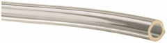 Made in USA - 1/8" ID x 3/16" OD, 1/32" Wall Thickness, Cut to Length (100' Standard Length) Ester Urethane Tube - Natural, 70 Max psi, 85 Shore A Hardness - Benchmark Tooling