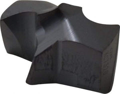 Kennametal - Series KSEM, 16.09mm Diam Grade KC7320 140° Replaceable Drill Tip - Carbide, AlTiN Finish, 1 Seat Size - Benchmark Tooling