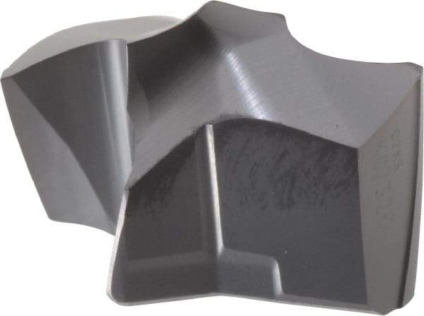 Kennametal - Series KSEM, 16.27mm Diam Grade KC7320 140° Replaceable Drill Tip - Carbide, AlTiN Finish, 1 Seat Size - Benchmark Tooling