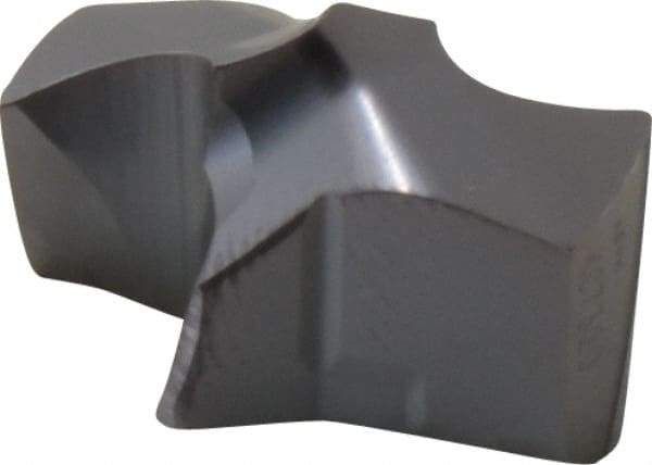 Kennametal - Series KSEM, 17.07mm Diam Grade KC7320 140° Replaceable Drill Tip - Carbide, AlTiN Finish, 1 Seat Size - Benchmark Tooling