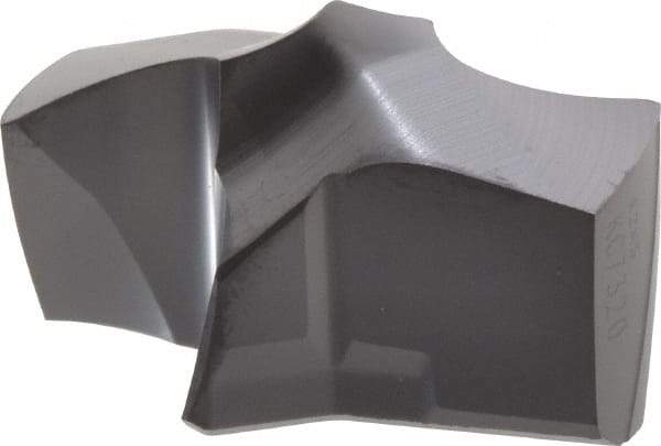 Kennametal - Series KSEM, 18mm Diam Grade KC7320 140° Replaceable Drill Tip - Carbide, AlTiN Finish, 1 Seat Size - Benchmark Tooling