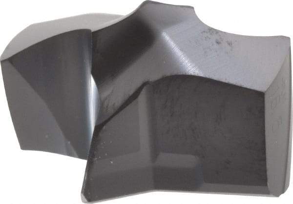 Kennametal - Series KSEM, 18.5mm Diam Grade KC7320 140° Replaceable Drill Tip - Carbide, AlTiN Finish, 2 Seat Size - Benchmark Tooling