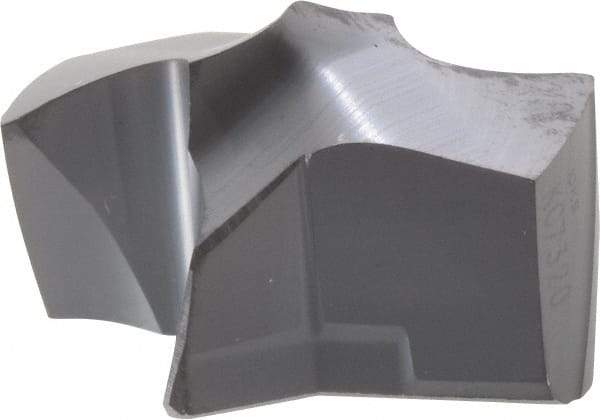 Kennametal - Series KSEM, 19mm Diam Grade KC7320 140° Replaceable Drill Tip - Carbide, AlTiN Finish, 2 Seat Size - Benchmark Tooling