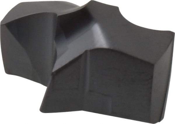 Kennametal - Series KSEM, 20.64mm Diam Grade KC7320 140° Replaceable Drill Tip - Carbide, AlTiN Finish, 3 Seat Size - Benchmark Tooling