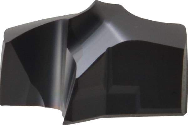 Kennametal - Series KSEM, 28.58mm Diam Grade KC7320 140° Replaceable Drill Tip - Carbide, AlTiN Finish, 7 Seat Size - Benchmark Tooling