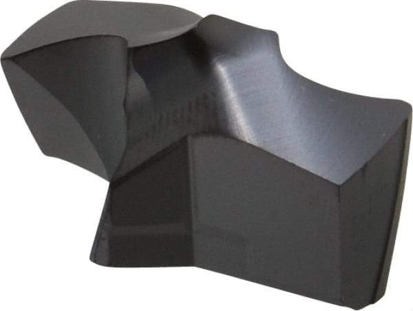 Kennametal - Series KSEM, 23.42mm Diam Grade KC7320 140° Replaceable Drill Tip - Carbide, AlTiN Finish, 4 Seat Size - Benchmark Tooling