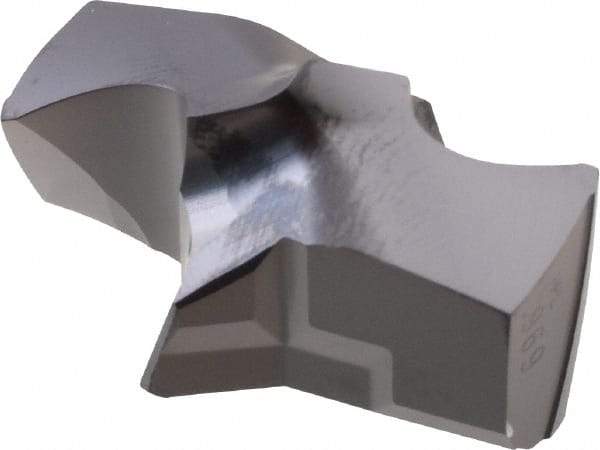 Kennametal - Series KSEM, 24.61mm Diam Grade KC7320 140° Replaceable Drill Tip - Carbide, AlTiN Finish, 5 Seat Size - Benchmark Tooling