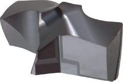 Kennametal - Series KSEM, 25.67mm Diam Grade KC7320 140° Replaceable Drill Tip - Carbide, AlTiN Finish, 5 Seat Size - Benchmark Tooling