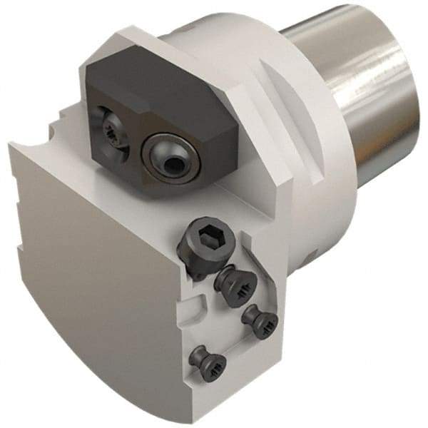 Iscar - 46.5mm Head Length, Modular Grooving Cutting Unit Head - System Size C4, Series CAMFIX - Benchmark Tooling