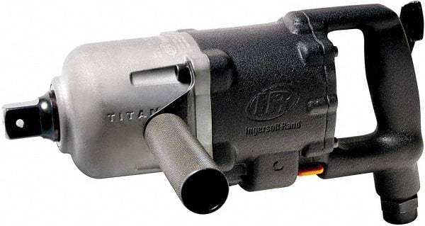 Ingersoll-Rand - 1" Drive, 5,000 RPM, 3,251 Ft/Lb Torque Impact Wrench - D-Handle, 850 IPM, 95 CFM, 1/2" Inlet - Benchmark Tooling